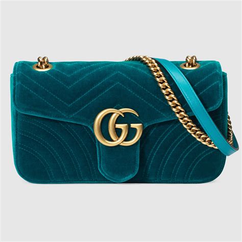 gucci marmont velvet bag sizes|gucci denim marmont bag.